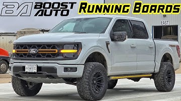 Power Running Board Install on F150 Tremor