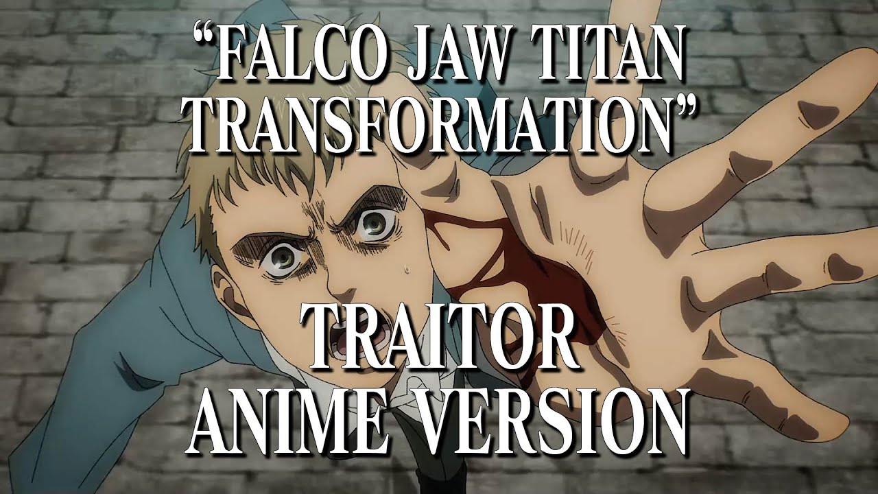 TRAITOR (Episode 86 Version)「Falco Jaw Titan Transformation Theme」Attack on Titan OST