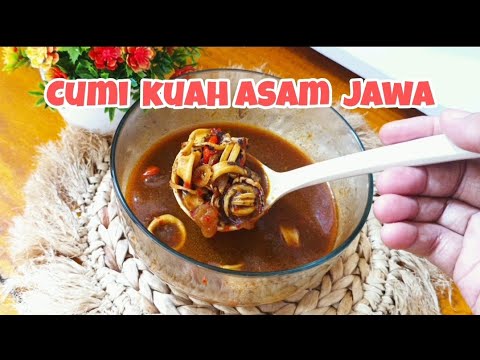Resep Cumi Masak Asam Jawa