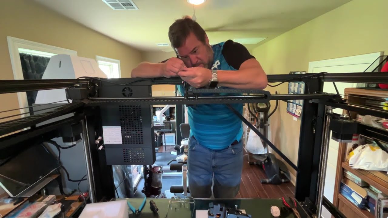 TronXY VEHO 1000-16 Print Head Replacement - YouTube