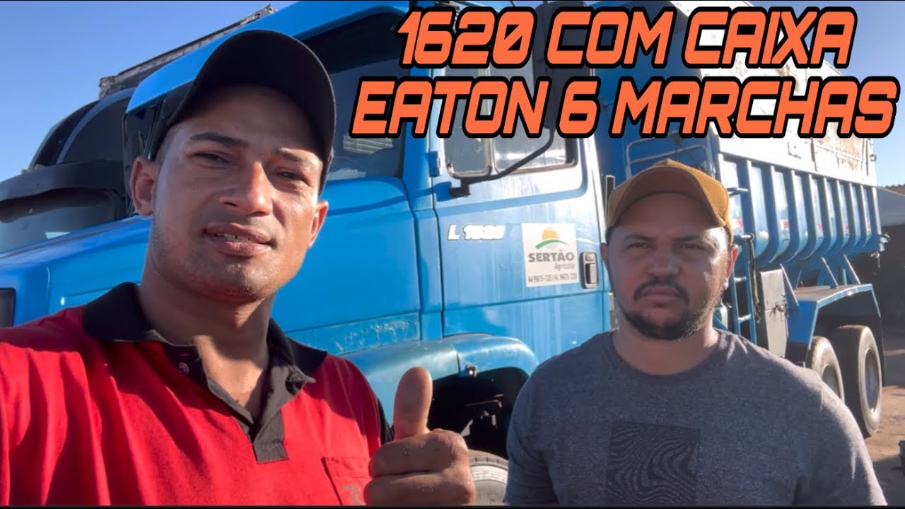 1620 com caixa Eaton 6 marchas sistema de adaptação da Redexcar