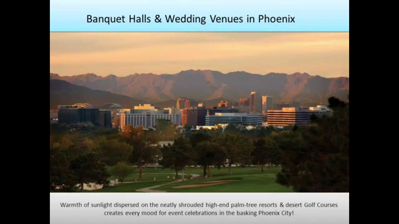 Banquet halls, party halls, wedding venues in Phoenix AZ