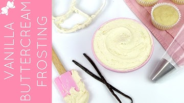 How To Make THE BEST Vanilla Buttercream Frosting // Lindsay Ann Bakes