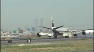DC-8 landing JFK 31R
