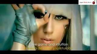 Video thumbnail of "Lady Gaga - Poker Face (Lyrics - Sub Español) Official Video"