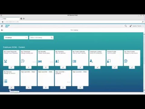 SAP Business Client 6.0 - Integrating Fiori launchpad