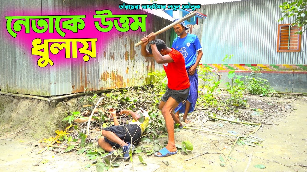 তাঁরছেরা ভাদাইমার নতুন কৌতুক "নেতাকে উত্তম ধুলায়" | হাসতে হাসতে পাগল হবেন | tarchera vadaima