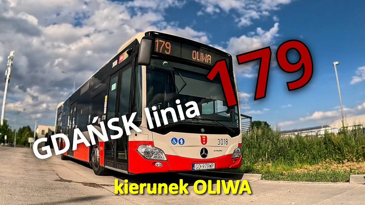 GDAŃSK linia 179 kierunek OLIWA