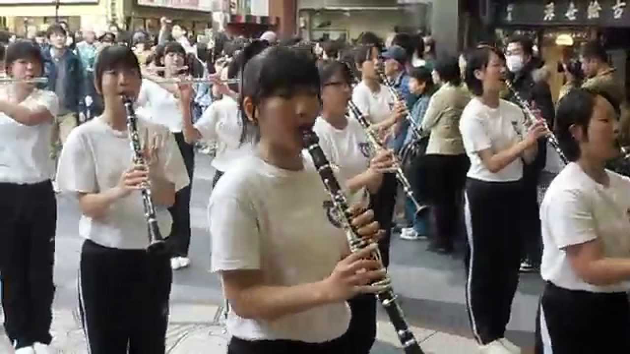 さくらパレード14 京都橘高校 その１ Youtube