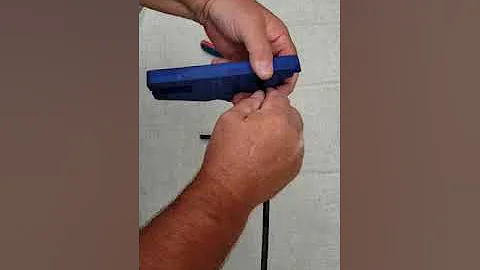 Installing RG6 compression fittings with a Beldon Cable Prep and Compression Tool   2018