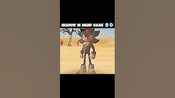 Shadow in Squid Game 💀 | Squid Game | Sonic 3 | Skull Edit |  Phonk #squidgame2 #sonic #shorts