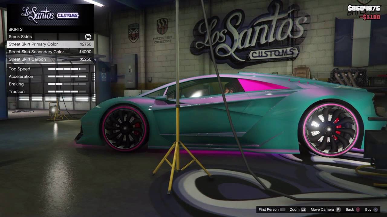 GTA5 PAINT JOB TUTORIAL ZENTORNO YouTube