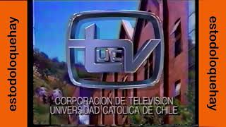 -LOST MEDIA- Cartón de ajuste Canal 13 Chile - 1998