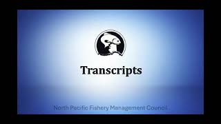 How to View and Search Youtube NPFMC Meeting Recordings