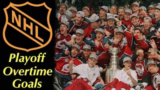 Playoff Overtime Goals | Gary Thorne Edition NHL