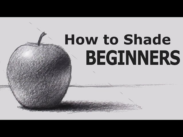 How to Shade with PENCIL for BEGINNERS class=