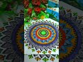 Colourful Mandala art #mandala #art #colourful #togetherwcreativeness #shorts