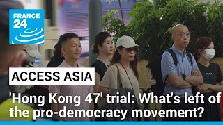 'Hong Kong 47' trial: What's left of the pro-democracy movement? • FRANCE 24 English