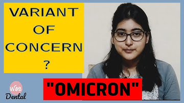 OMICRON: VARIANT OF CONCERN? |COVID 19| W&B DENTAL #omicron #covid19 #variantofconcern #wbdental