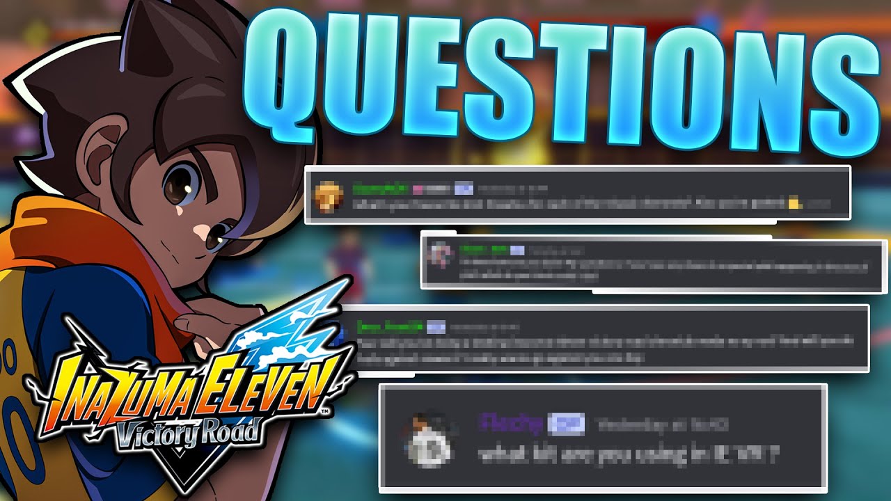Answering YOUR Inazuma Eleven Victory Road Questions Before Release!