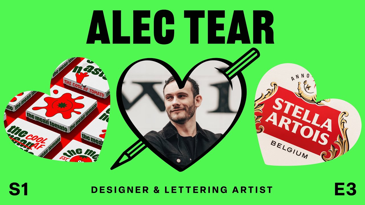 S01 E03: Alec Tear – Designer & Lettering Artist - YouTube