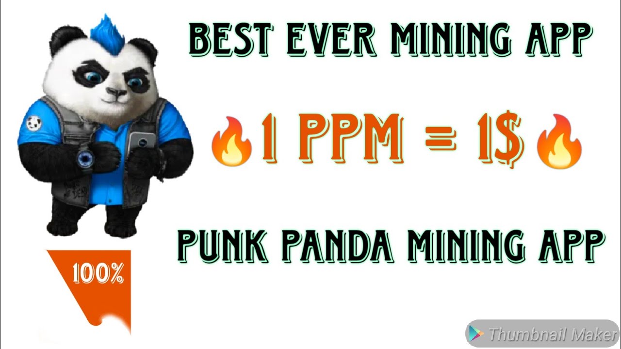 🎉Best Ever Mining App || Punk Panda App Grand Update Today || Earn 50 Coins Daily || 1 PPM = 1$