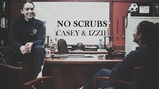 Casey and Izzie; no scrubs
