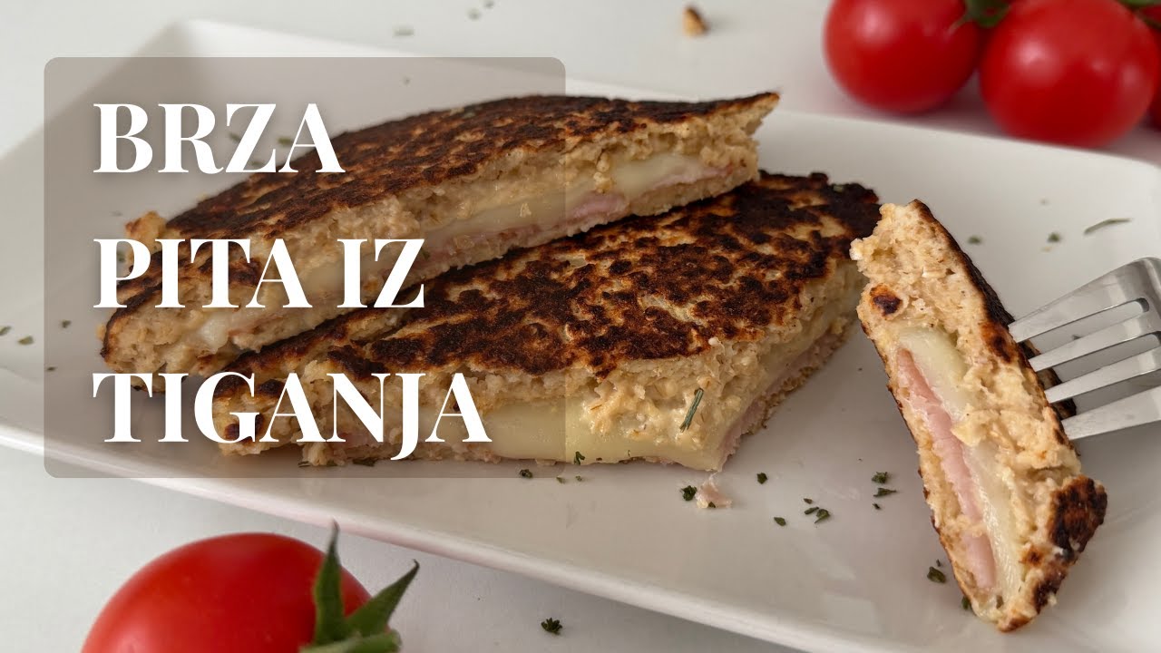 Brza pita iz tiganja (bez brašna) + Kako koristiti tiganj od nerđajućeg čelika da se ne lepi
