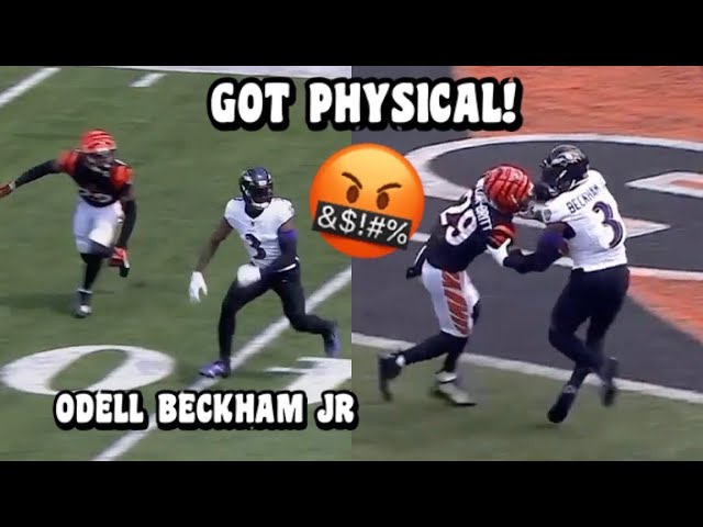 Odell Beckham Jr. sidelined with ankle injury vs. Bengals in second game  with Ravens