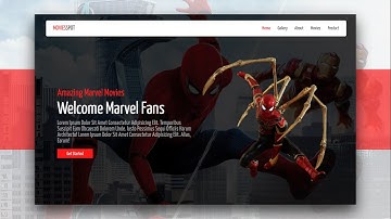 Create A Responsive Website Design Using [ HTML CSS JQUERY ] - Step By Step