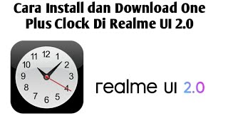 WOW REALME UI 2.0 SUPPORT ONE PLUS WIDGET !! Cara Install dan Download One Plus Clock Realme UI 2.0 screenshot 2
