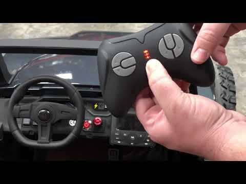 24v Challenger XL - Remote Pair (Red Lights)