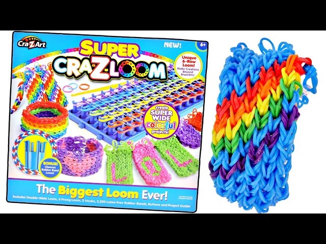 Cra-Z-Loom Cra-Z-Characters Loom Band Figure Making Kit Review and  demonstration of the basic bunny included in the se…
