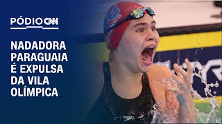 Nadadora paraguaia é expulsa da vila olímpica  | CNN NOVO DIA
