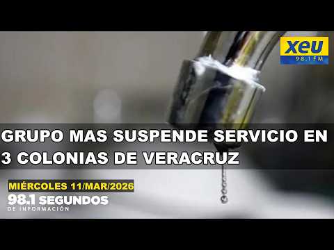 Grupo MAS suspende servicio en 3 colonias de Veracruz