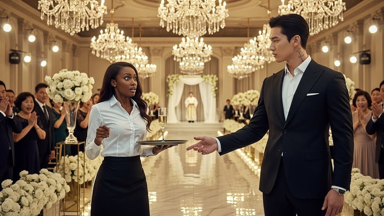 The African Waitress Showed Up for a Job Interview — The Mafia Boss Heir Forced Her Down the Aisle.