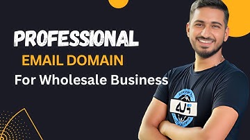 How to make a professional email address l Professional Email Kaisay Banain l Buy Domain for Email