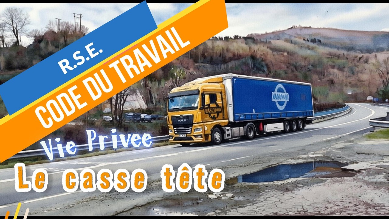 #vlog #truck Gérer sa vie, lorsque l'on est routier en zone longue