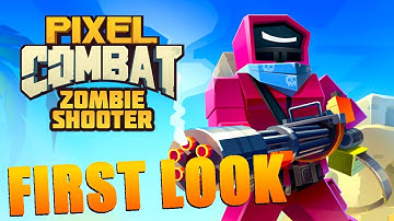 Pixel Combat: Zombie Shooter - Gameplay