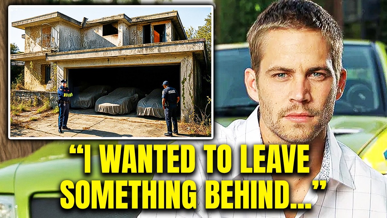 What They Found in Paul Walker’s Garage After His Death SHOCKED Everyone…