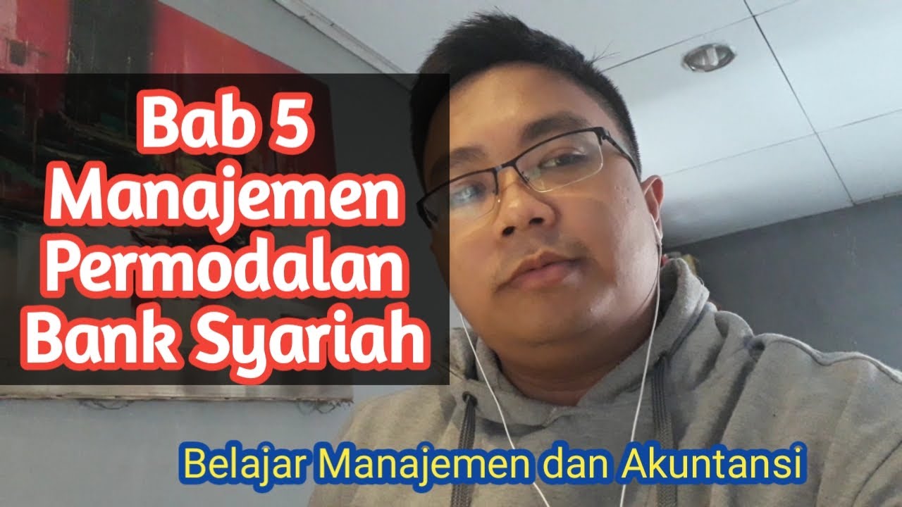 Bab 5 Manajemen Permodalan Bank Syariah