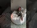 Enjoyed using the ReleFree beanbag sofa—it’s comfortable,supportive,it feel cozy every tim#beanbag