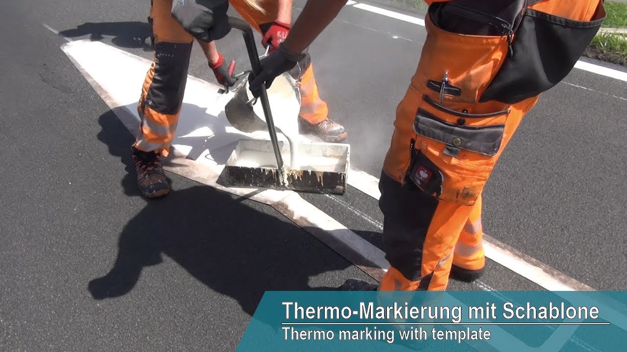 Thermo marking with template (A31)