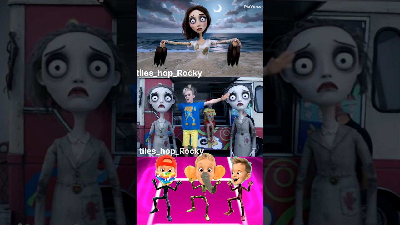 🍩Vlad and Niki Zombies🍩 Dame Tu Cosita | Coffin Dance Song Cover | Tiles Hop 