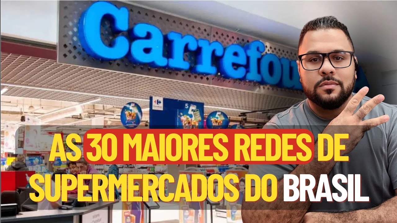 AS MAIORES REDES DE SUPERMERCADOS DO BRASIL – RANKING ABRAS 2025 - YouTube