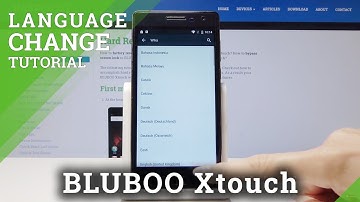 How to Change Language in BLUBOO Xtouch
