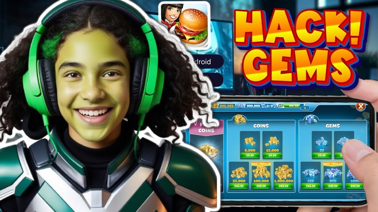 Cooking Fever Hack Best Way to get Free Unlimited Gems and Coins