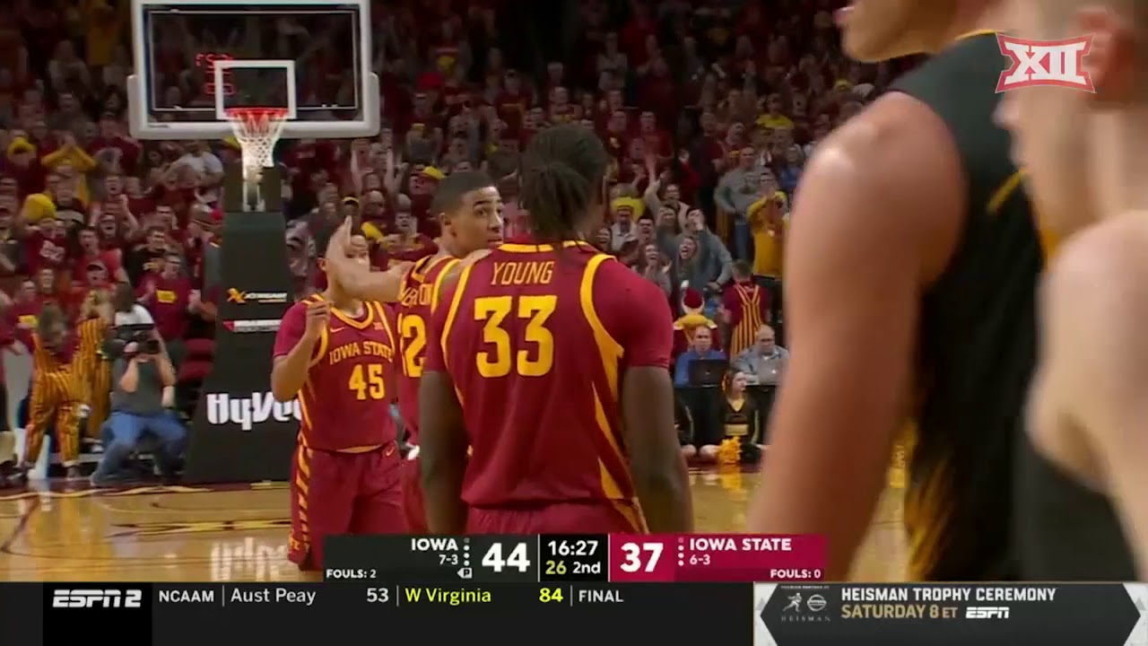 Iowa State vs. Iowa Men's Basketball Highlights YouTube