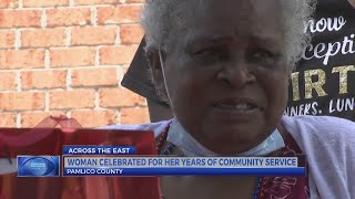 Pamlico County woman honored for years of service to community