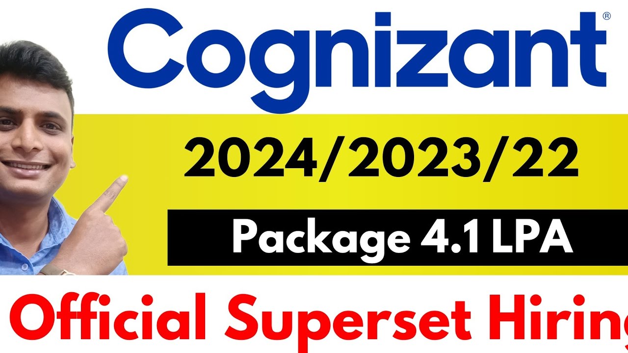 Cognizant superset official off campus hiring 2024 2023 22 batch | Genc ...